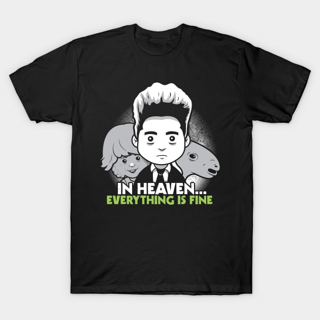 Saturday Morning Eraserhead T-Shirt by Ratigan